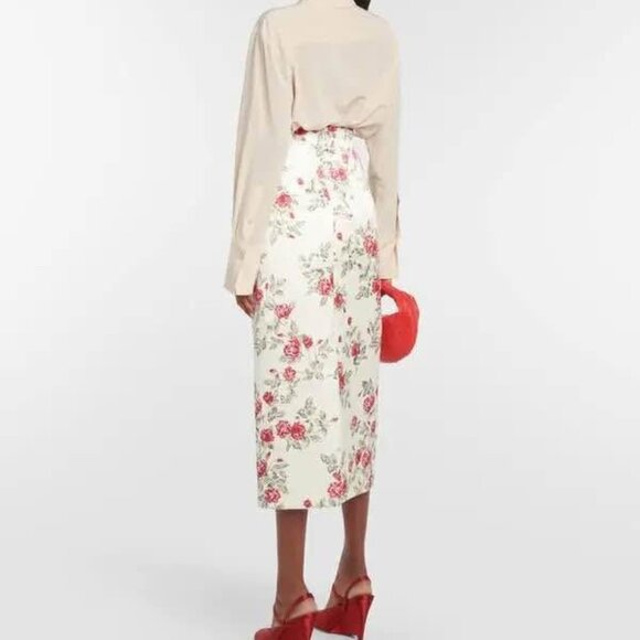 Gorgeous Emilia Wickstead Lorinda floral pencil skirt Size 6 - Picture 3 of 10